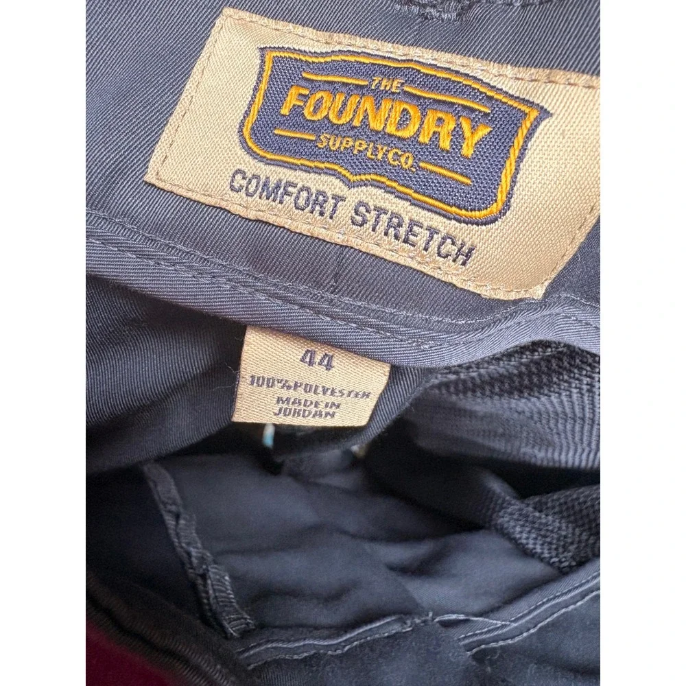The Foundry Supply Co Mens 44 Gray Comfort Stretch Performance Golf Shorts Solid
